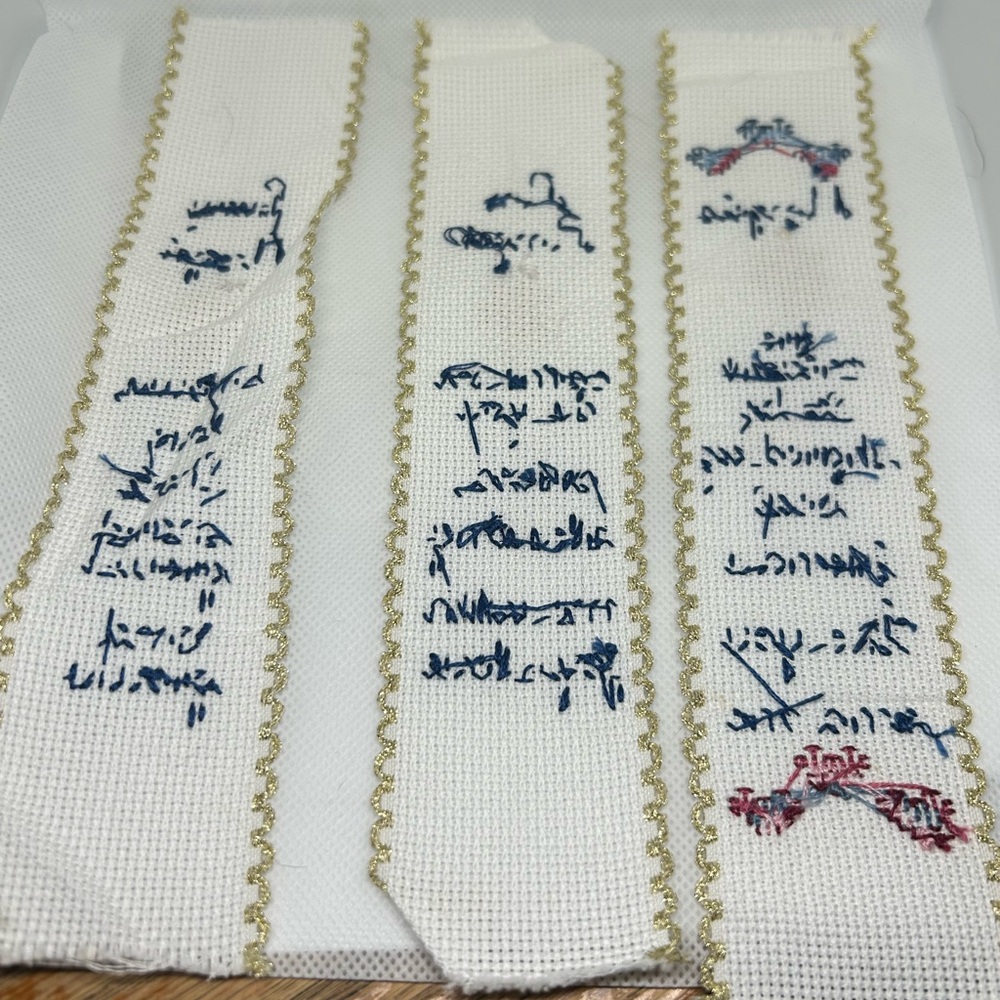 Embroidered Angel Bookmarks‎ Set - Picture 6 of 6